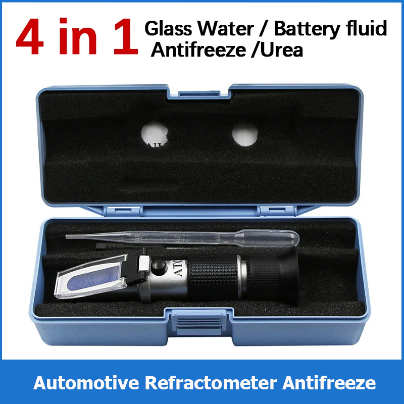 Refractometer Salinity - Antifreeze Coolant Refractometer for Automobile Antifreeze