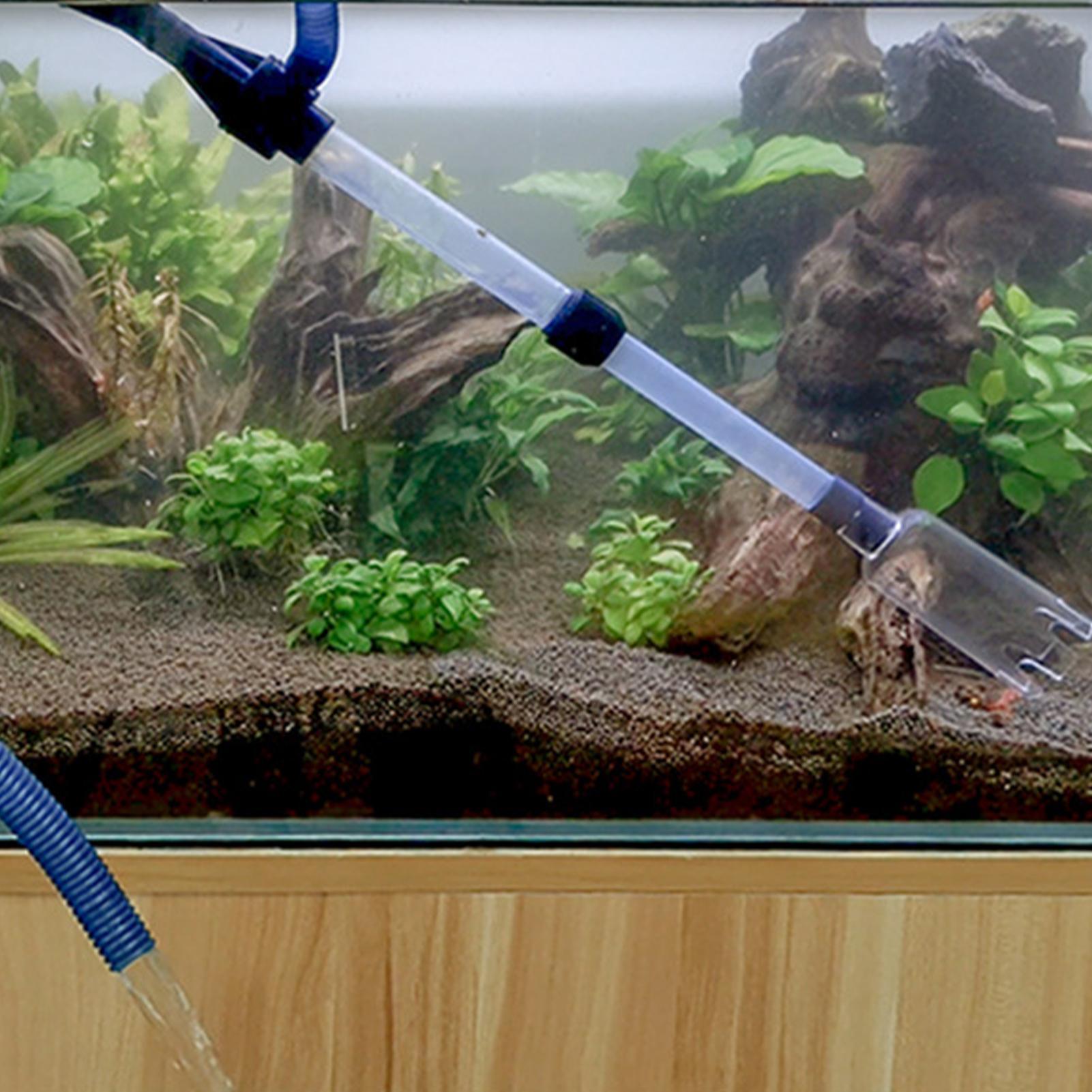 Marine Aquarium Water Change - Electric Aquarium Substrate Cleaner USB Plug-in