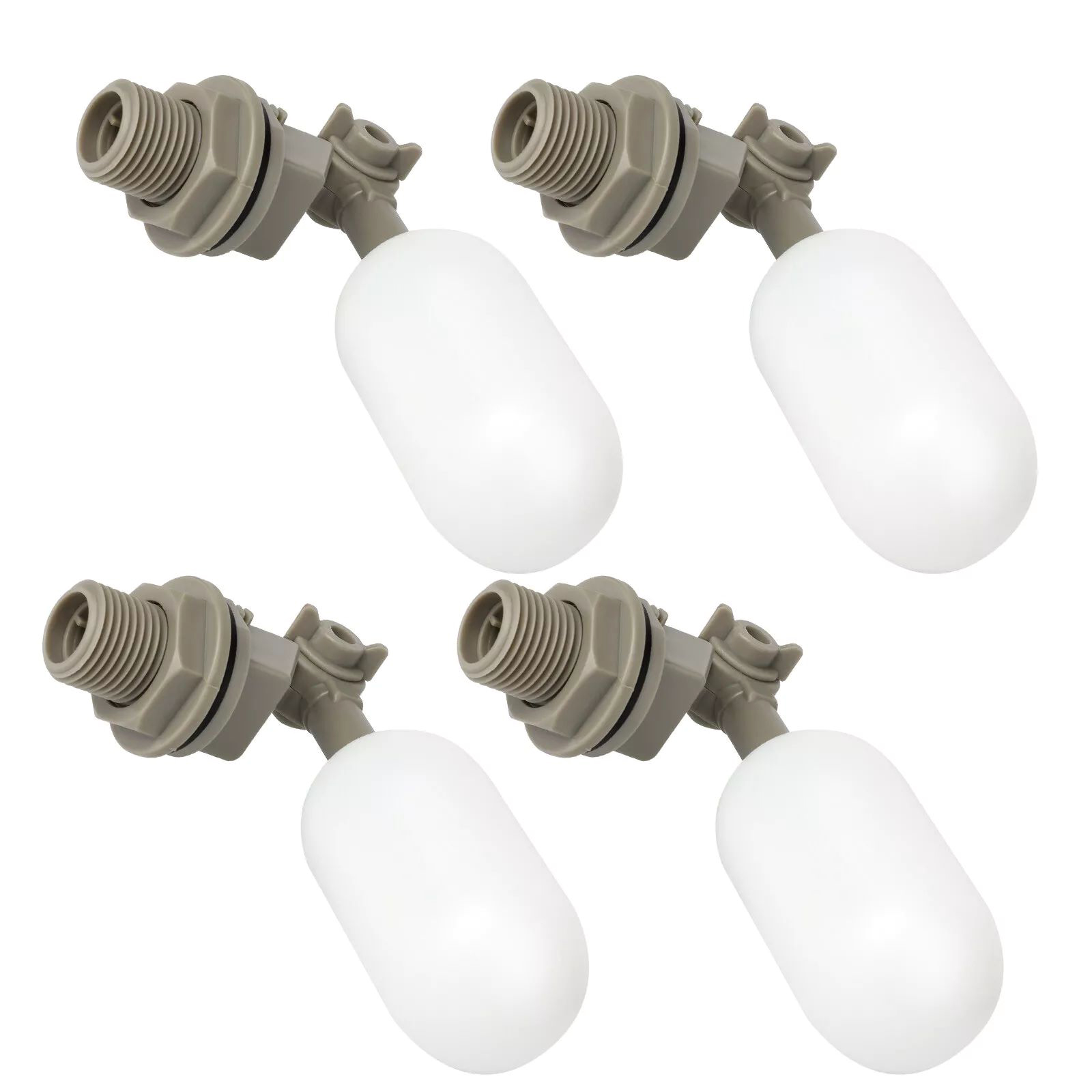 Marine Aquarium Water Change - 4Pcs/Set Plastic Water Float Ball Valve