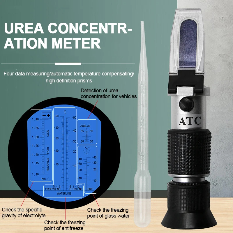 Antifreeze Coolant Refractomet - đánh giá và giá Refractometer Salinity