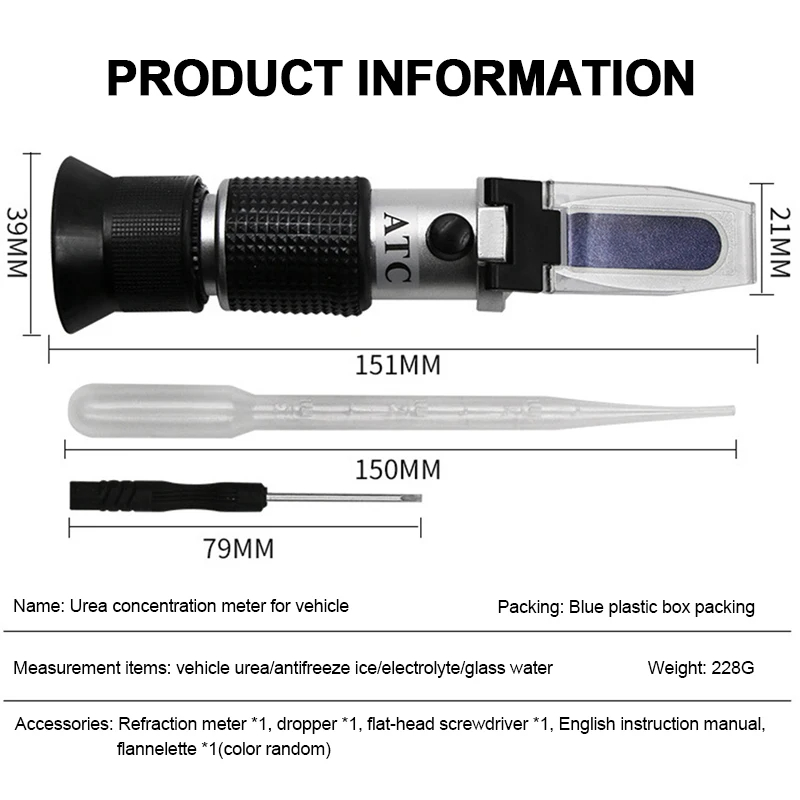 Antifreeze Coolant Refractomet - đánh giá và giá Refractometer Salinity