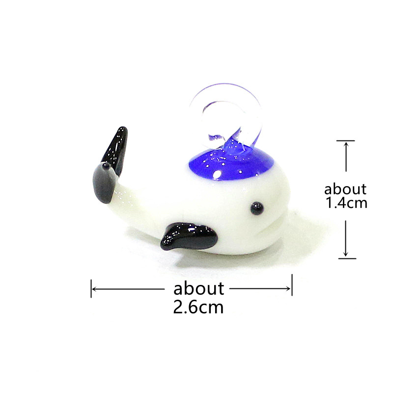 Mini Glass Whale Pendant Cute  - đánh giá và giá Marine Aquarium Japan