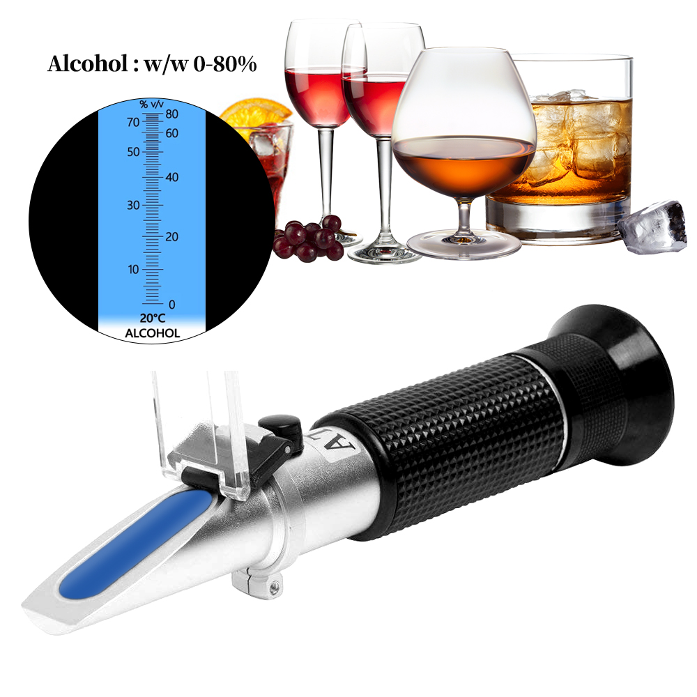 Handheld Alcohol Refractometer - đánh giá và giá Refractometer Salinity