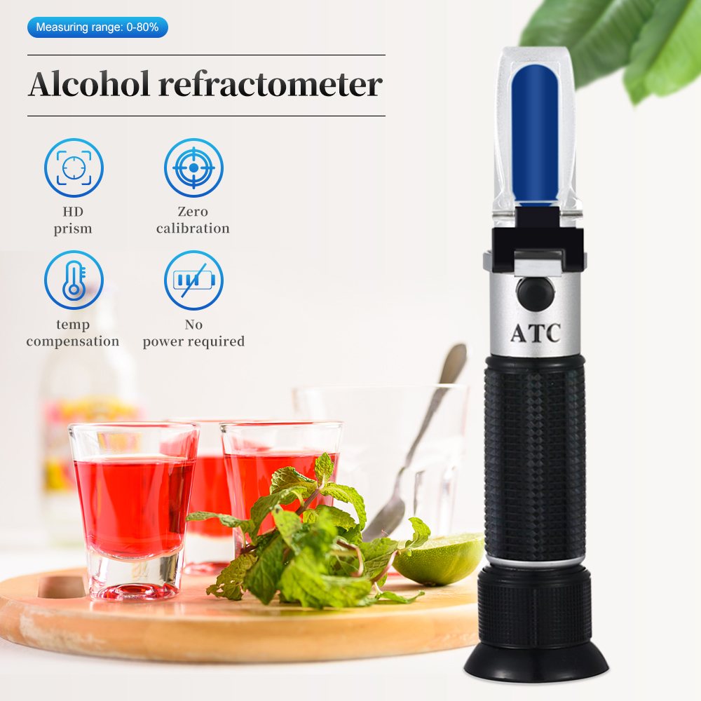 Handheld Alcohol Refractometer - đánh giá và giá Refractometer Salinity