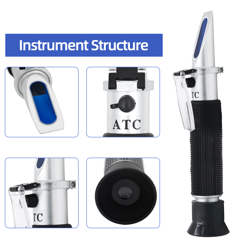 Handheld Salinity Refractomete - đánh giá và giá Refractometer Salinity