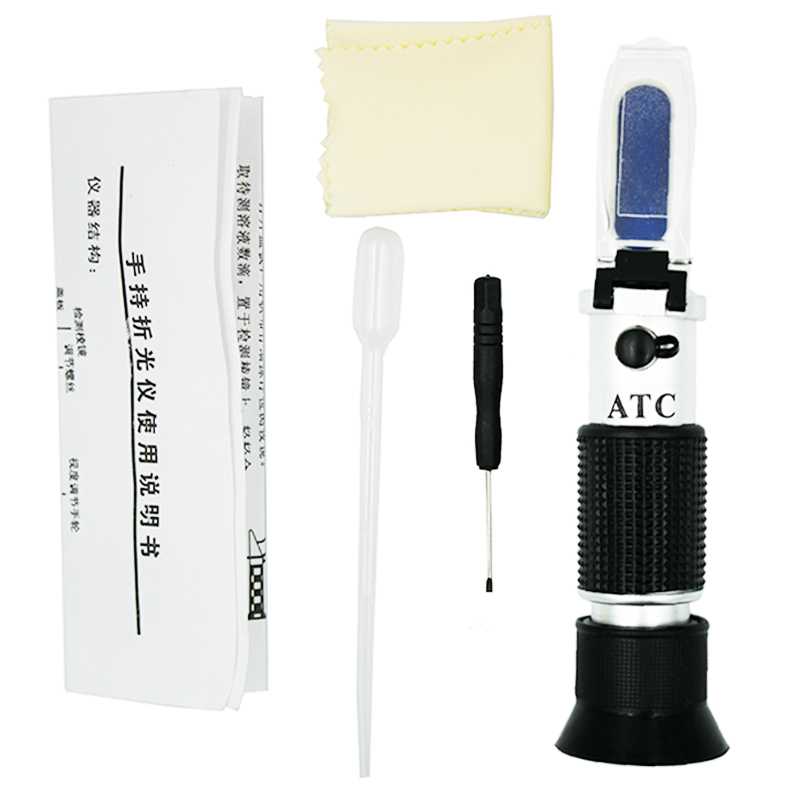 0-32% Sugar 0-28% Salt Portabl - đánh giá và giá Refractometer Salinity