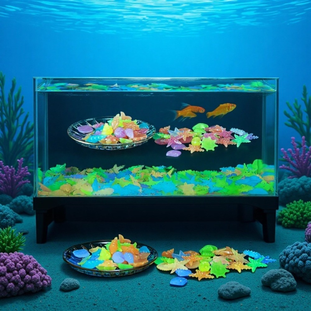 Glowing Luminous Ocean Stones  - đánh giá và giá Aquarium Marine Plants