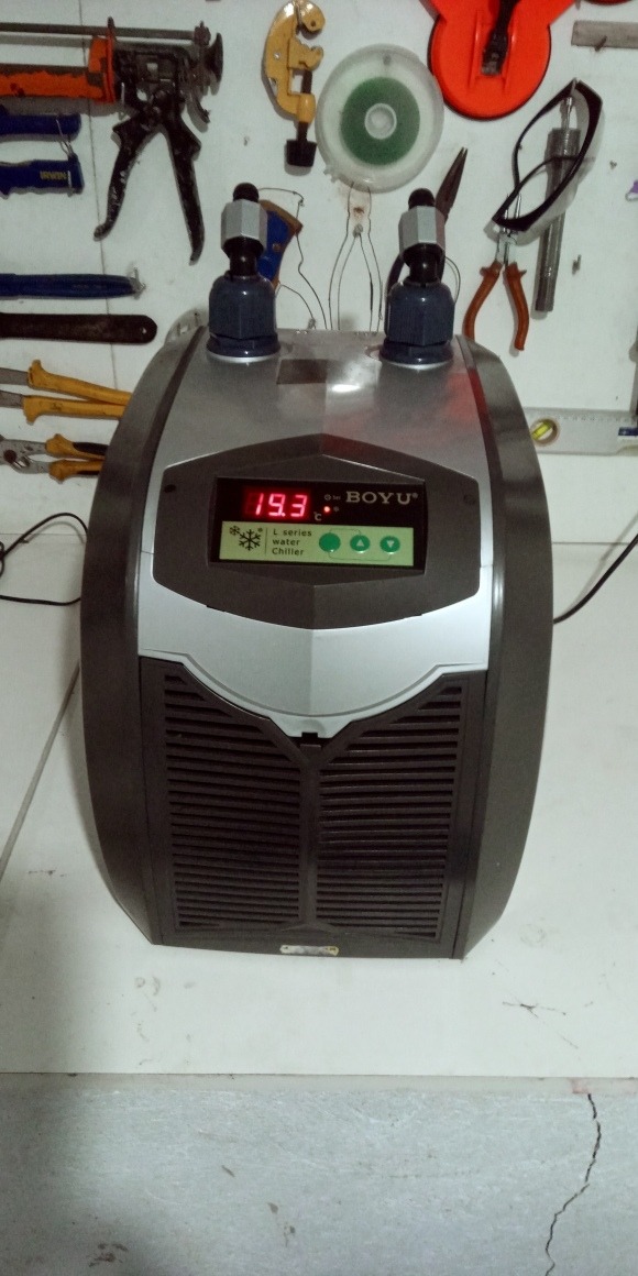 0.125HP Aquarium Water Chiller - đánh giá và giá Marine Aquarium Chiller