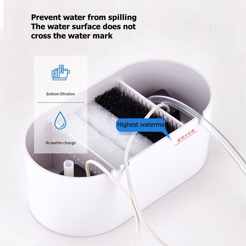 Mini Desktop Aquarium Fish Tan - đánh giá và giá Marine Aquarium Water Change
