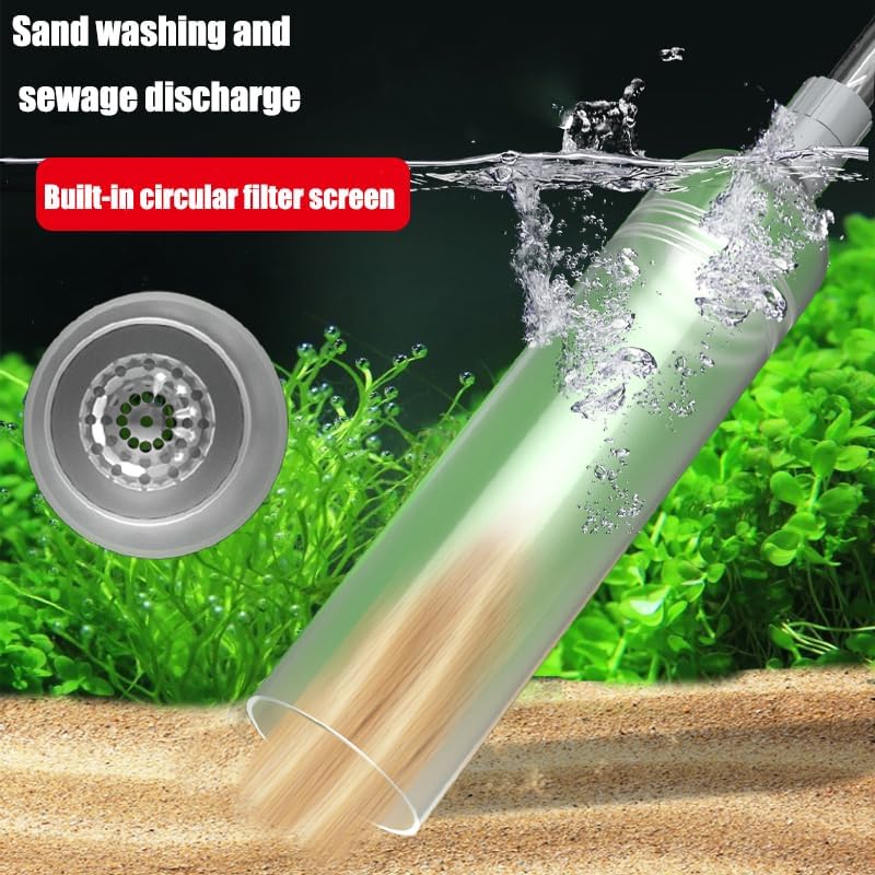 Aquarium Siphon Vacuum Cleaner - đánh giá và giá Marine Aquarium Water Change