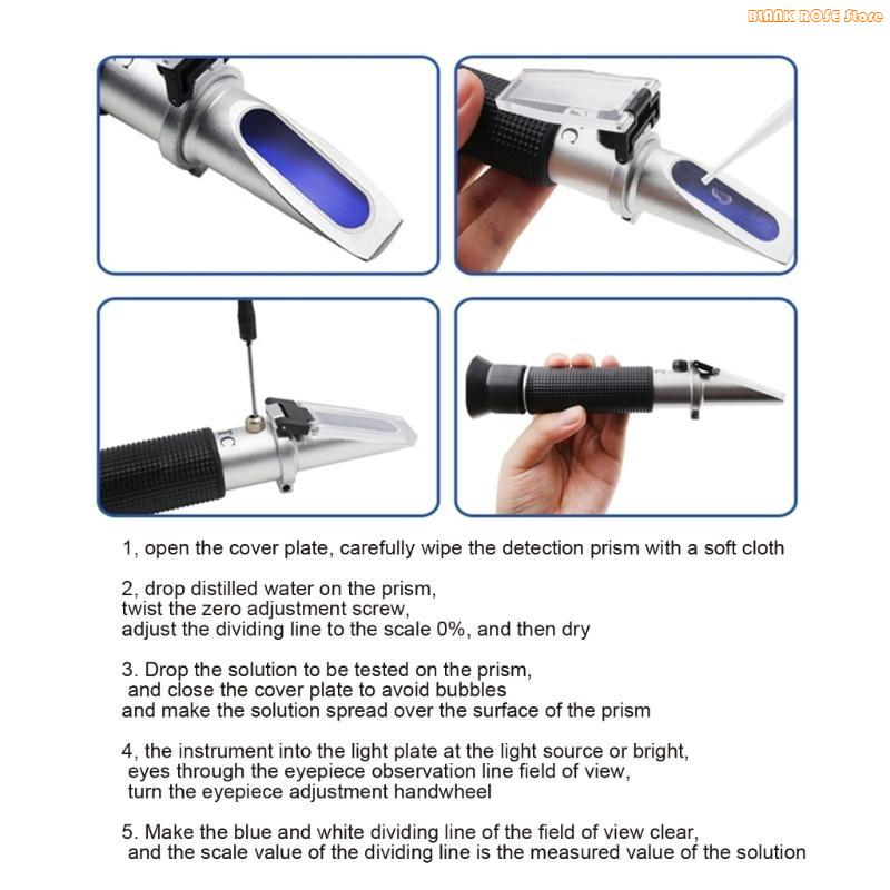 Máy đo khúc xạ độ mặn K1AE Máy - đánh giá và giá Refractometer Salinity