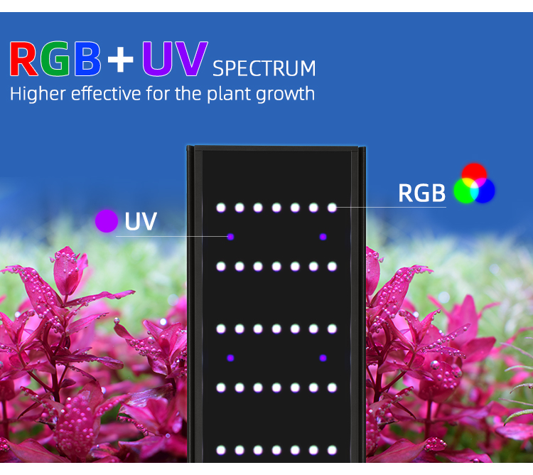 WEEK AQUA L Series APP Control - đánh giá và giá Aquarium Marine Plants
