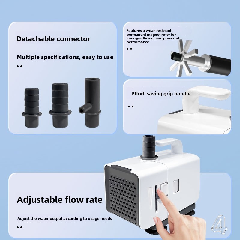 Powerful Aquarium Water Pump w - đánh giá và giá Marine Aquarium Water Change