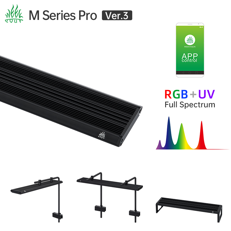 Week Aqua M Series RGB UV LED  - đánh giá và giá Marine Aquarium Uv