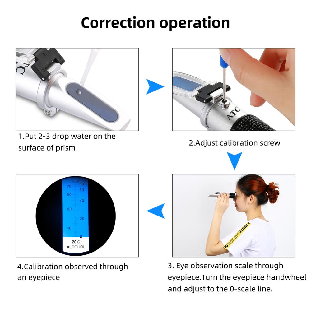Hot Mới Chống Sốc Bao Bì Tay 0 - đánh giá và giá Refractometer Salinity