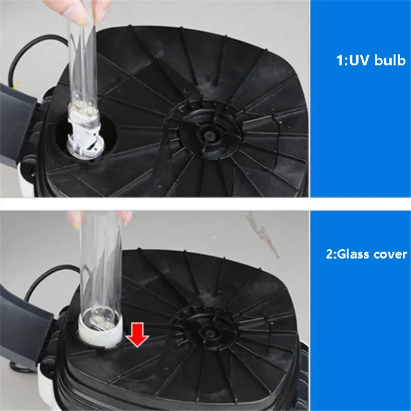 SUNSUN HW-5000 filter pump ori - đánh giá và giá Marine Aquarium Uv