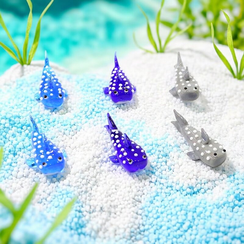 Miniature Glass Shark Figurine - đánh giá và giá Marine Aquarium Japan
