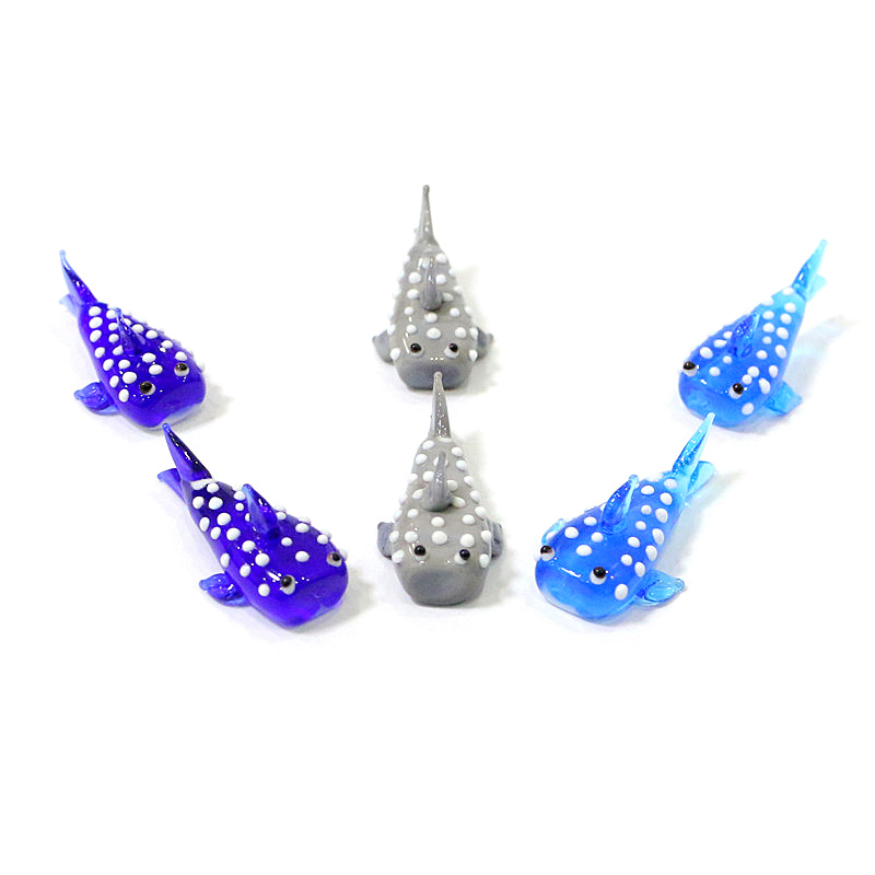 Miniature Glass Shark Figurine - đánh giá và giá Marine Aquarium Japan