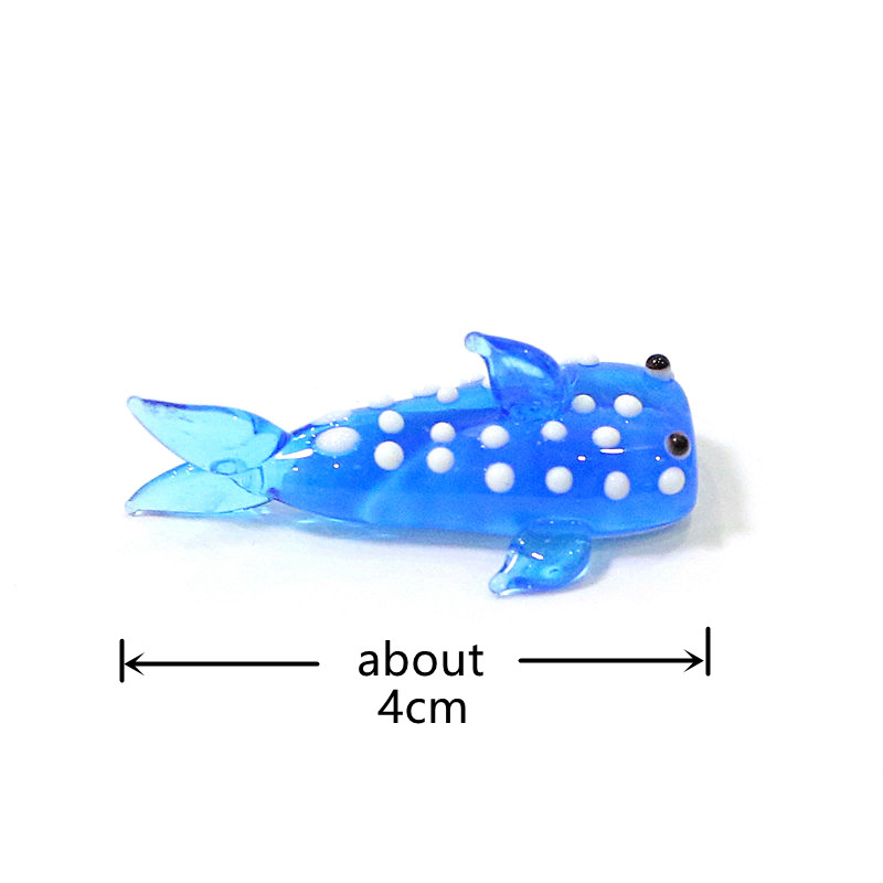 Miniature Glass Shark Figurine - đánh giá và giá Marine Aquarium Japan